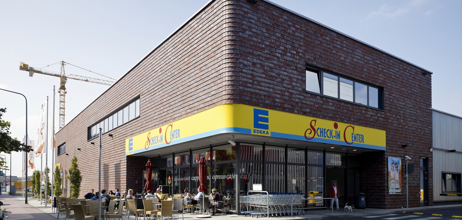 Frankfurt Edeka Scheck In Center