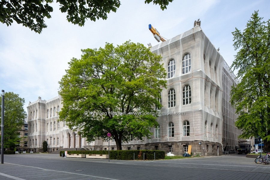 Verhülltes Hauptgebäude RWTH, Aachen, Aachen :: Jörg Hempel Fotografie